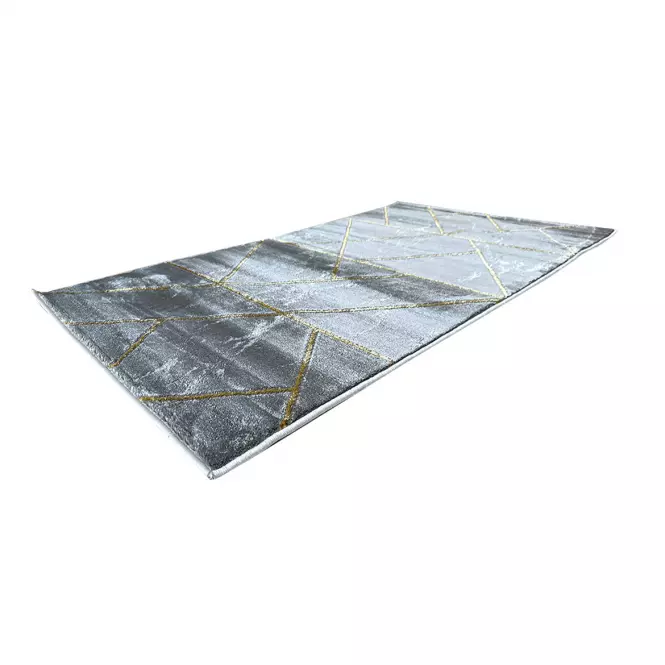 Koberec Frisee Diamond 2,0/2,9 A0052 šedá/zlatá,3