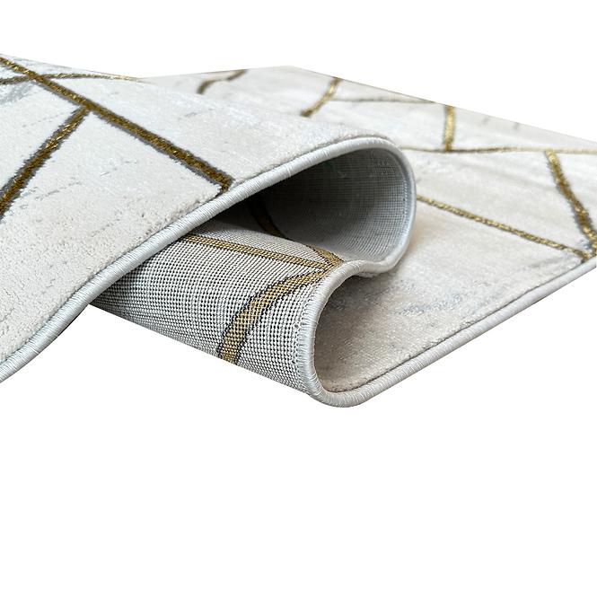 Koberec Frisee Diamond 2,0/2,9 A0052 biela/zlatá,4
