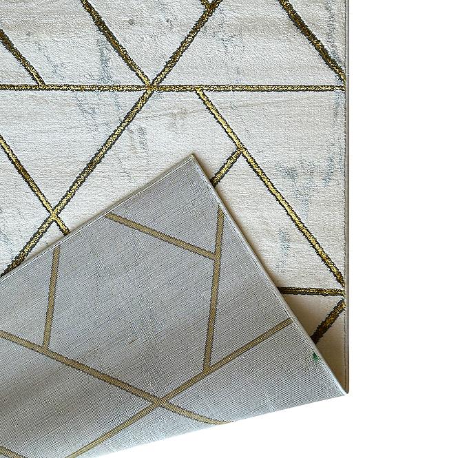 Koberec Frisee Diamond 2,0/2,9 A0052 biela/zlatá,5