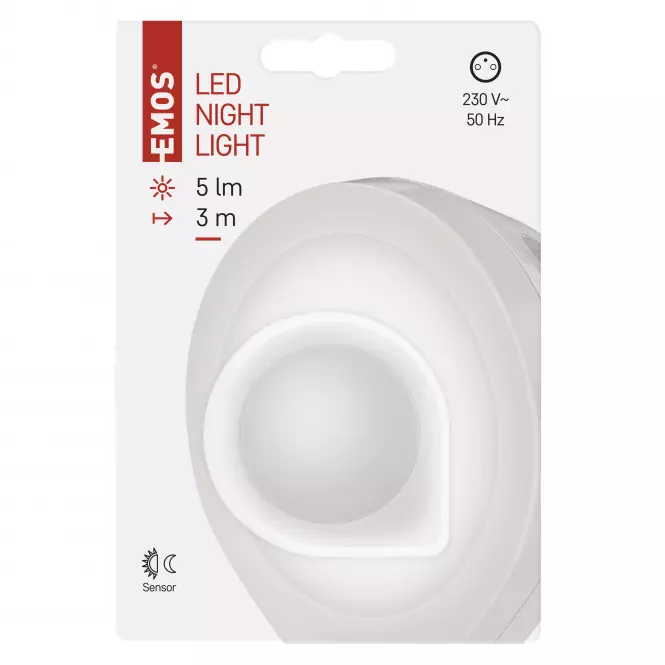 LED nočné svetlo Foto 230V P3314