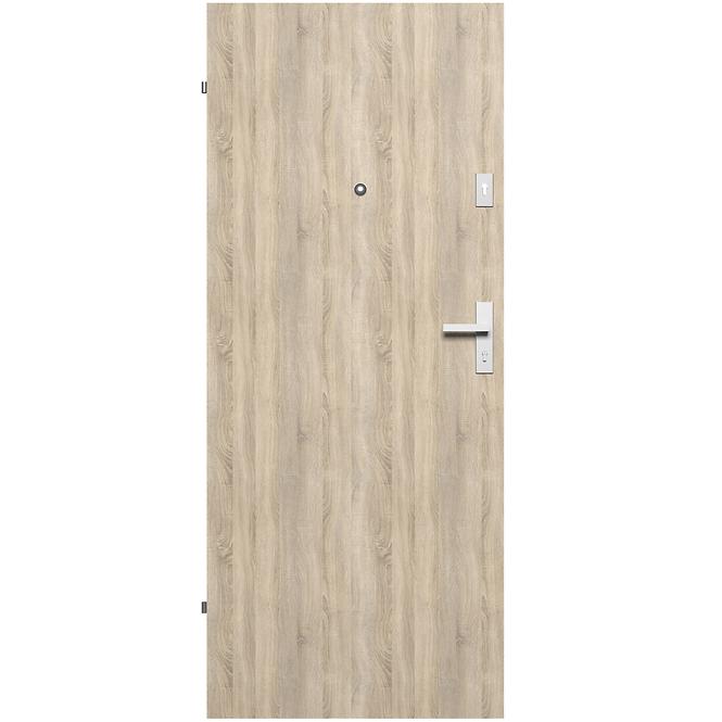 Dvere vchodové kleopatra 80L dub sonoma 277 WZM HZ+P