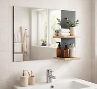 Zrkadlo Legar 80 anthracite