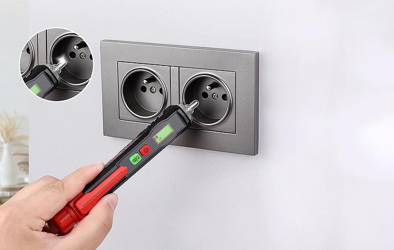 Bezkontaktný tester napätia a fáz Habotest HT101