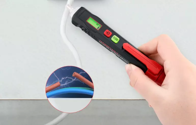Bezkontaktný tester napätia a fáz Habotest HT101