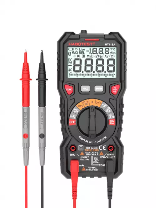 Multimeter s baterkou Habotest HT118A