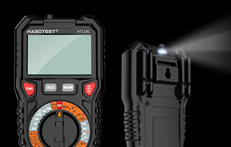 Multimeter s baterkou Habotest HT118A