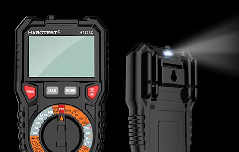 Multimeter s baterkou Habotest HT118A
