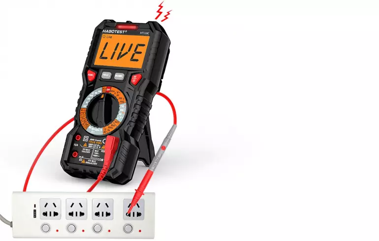Multimeter s baterkou Habotest HT118A,7