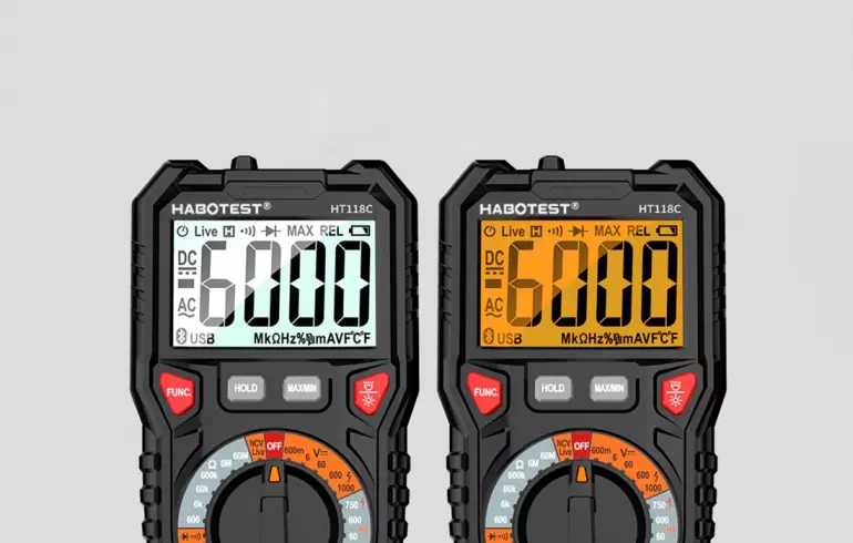 Multimeter s baterkou Habotest HT118A