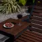 Záhradné ležadlo Loft palisander,4