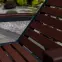 Záhradné ležadlo Loft palisander,5