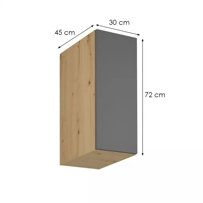 Skrinka do kuchyne Langen G30G grey,2
