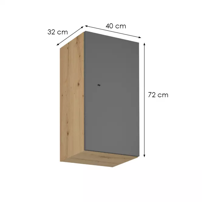 Skrinka do kuchyne Langen G40 grey,2