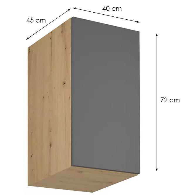 Skrinka do kuchyne Langen G40G grey