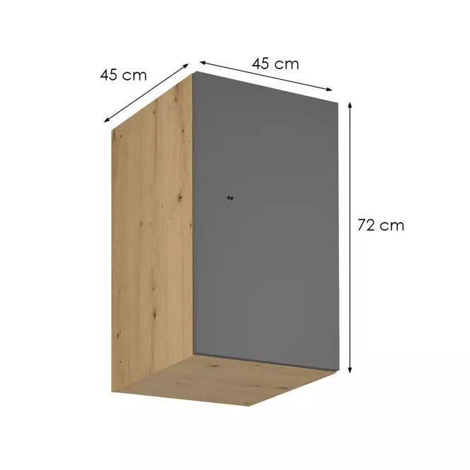 Skrinka do kuchyne Langen G45G grey