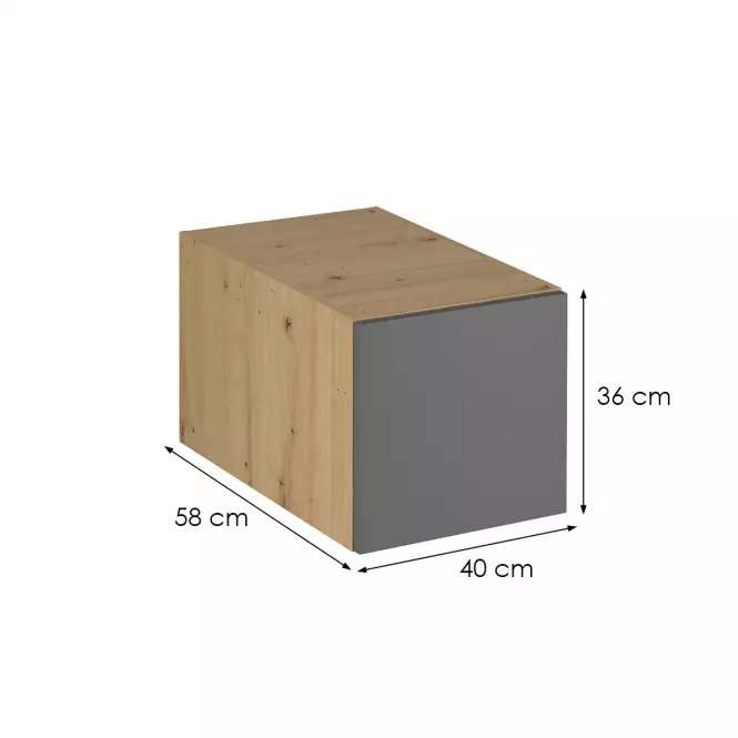 Skrinka do kuchyne Langen N40 grey,2