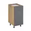 Skrinka do kuchyne Langen d40s1 push grey