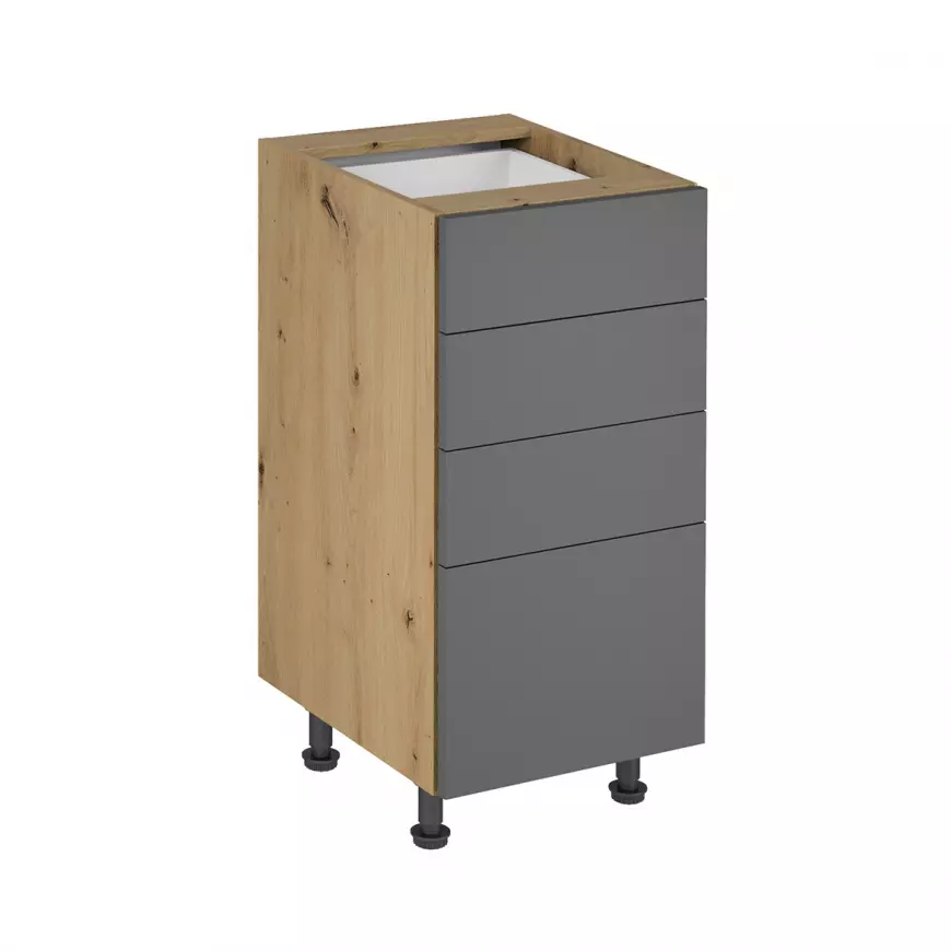 Fotografia produktu: Skrinka do kuchyne Langen d40s4 push grey