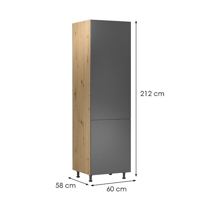 Skrinka do kuchyne Langen d60r grey,2