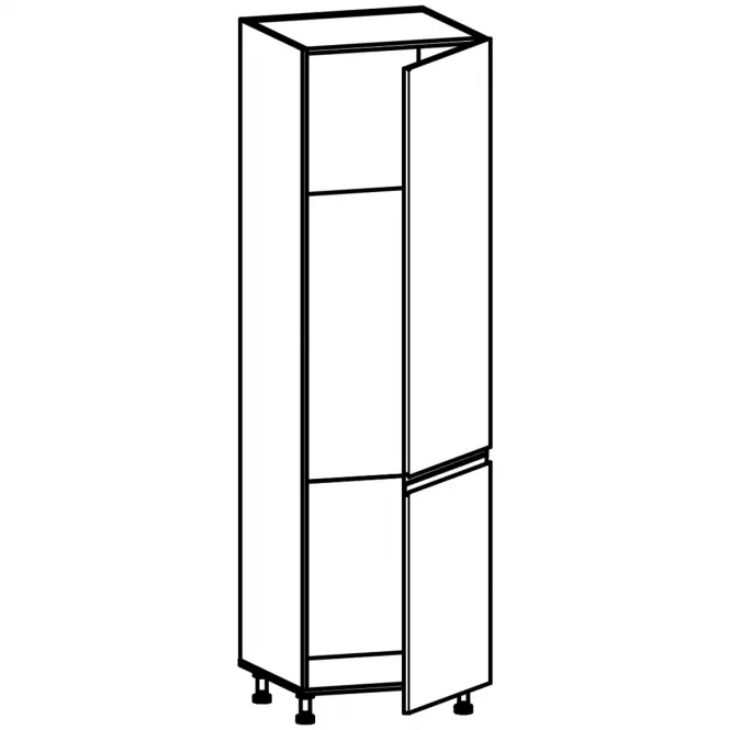 Skrinka do kuchyne Langen d60zl grey