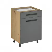 Skrinka do kuchyne Langen d60s1 úchyt grey Skrinka do kuchyne Langen d60s1 úchyt grey