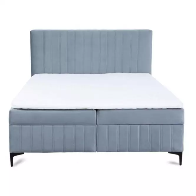 Kontinentálna posteľ Sergio 140x200 Bluvel 10 s topperom