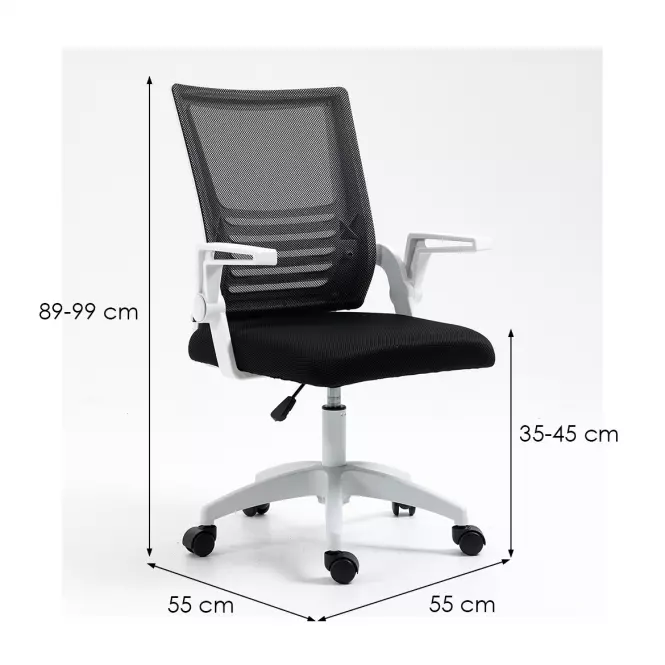Kancelárske kreslo Bono 4787 čierna,2