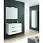 Kúpeľňová skrinka pod umývadlo Perla White 80 2S biela,3