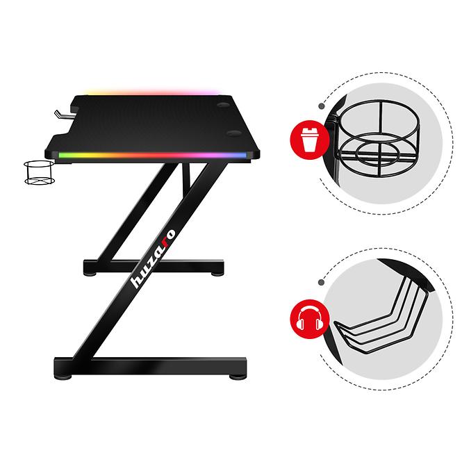 Písací stôl pre hráča HZ-Hero 2.5 RGB