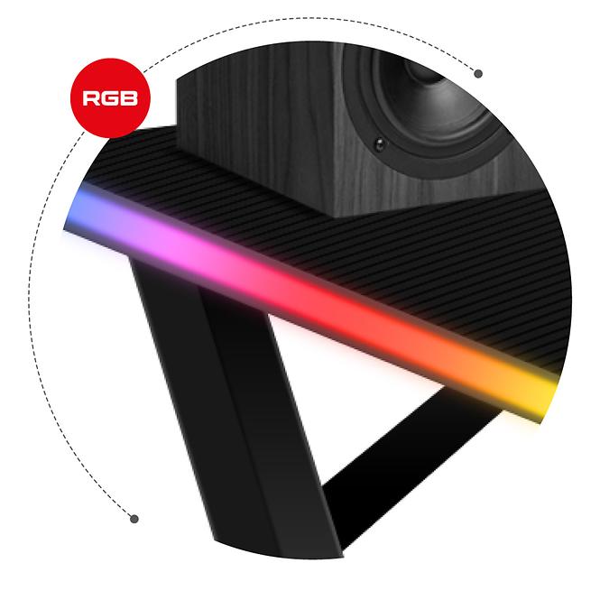 Písací stôl pre hráča HZ-Hero 2.5 RGB