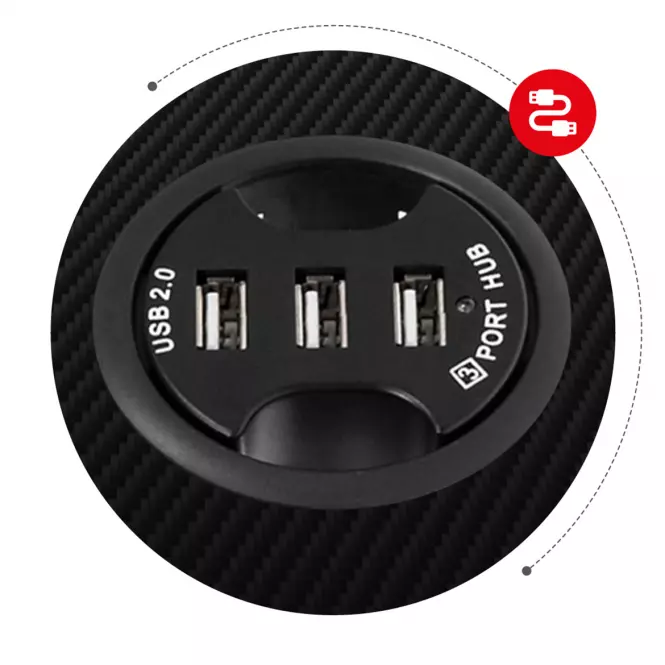 Písací stôl pre hráča HZ-Hero 5.0 RGB,20