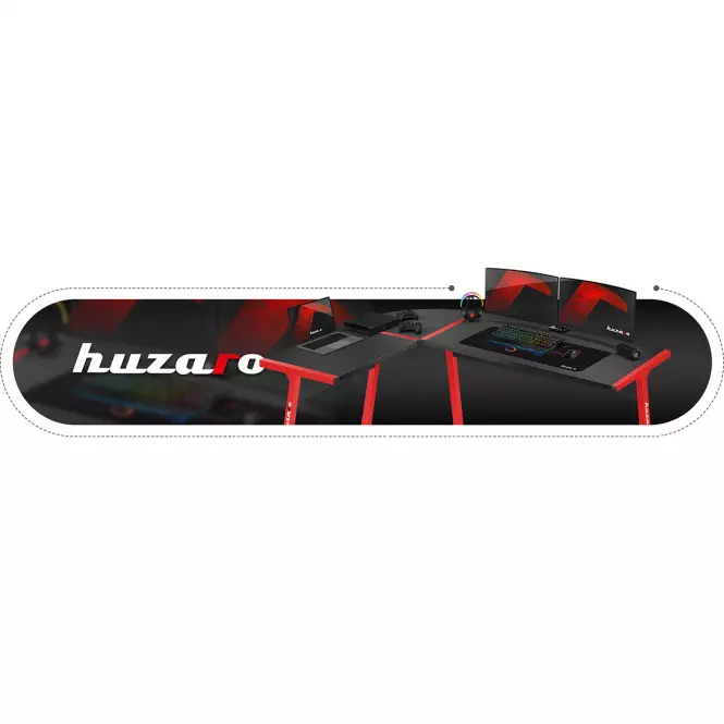 Písací stôl pre hráča HZ-Hero 6.0 red,11