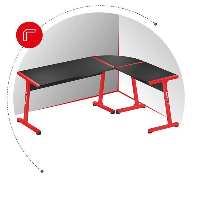 Písací stôl pre hráča HZ-Hero 6.0 red