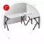 Písací stôl pre hráča HZ-Hero 6.3 white,6