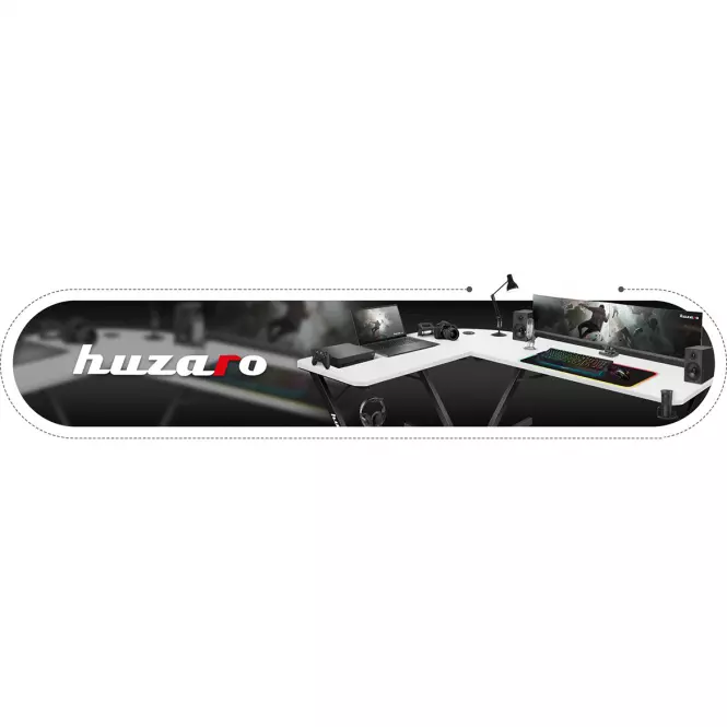 Písací stôl pre hráča HZ-Hero 7.0 white,10