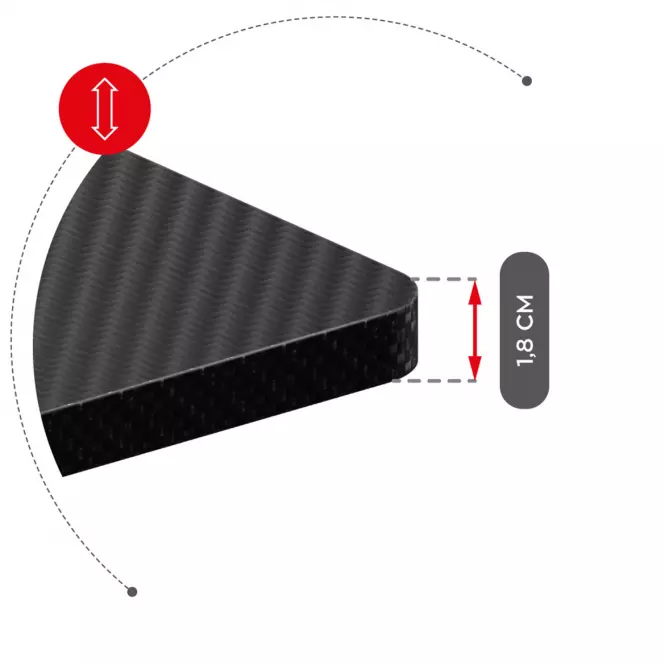 Písací stolík s elektrickým regulovaním výšky HZ-Hero 8.2 black,9