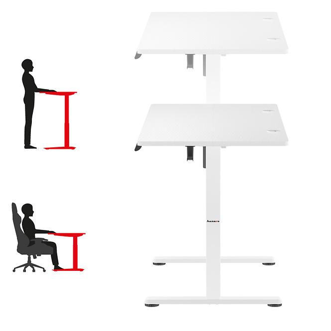 Písací stolík s elektrickým regulovaním výšky HZ-Hero 8.2 white,2