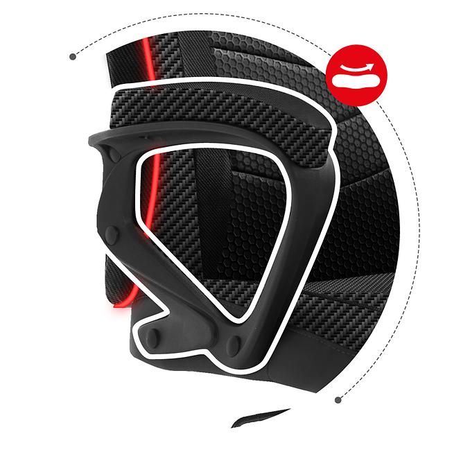 Otočné kreslo pre hráča HZ-Force 2.5 RGB Mesh