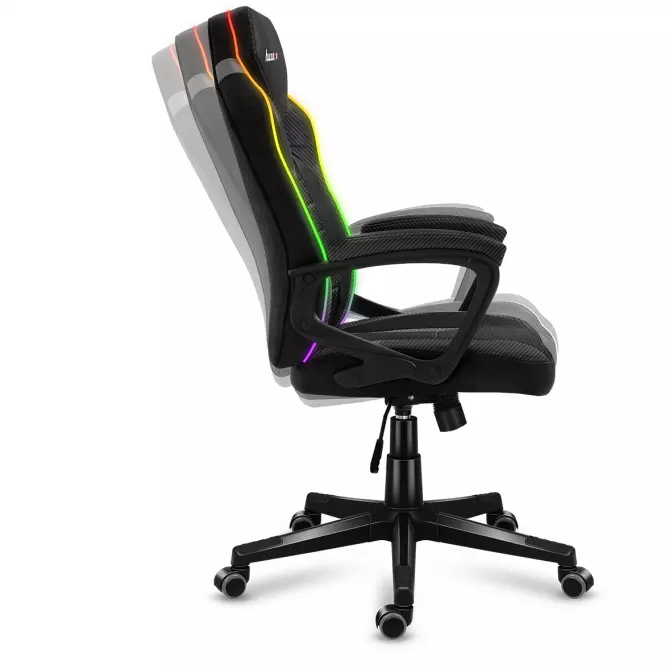 Otočné kreslo pre hráča HZ-Force 2.5 RGB Mesh