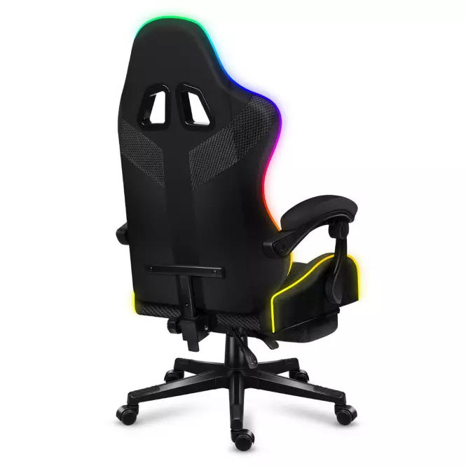 Otočné kreslo pre hráča HZ-Force 4.7 RGB Mesh