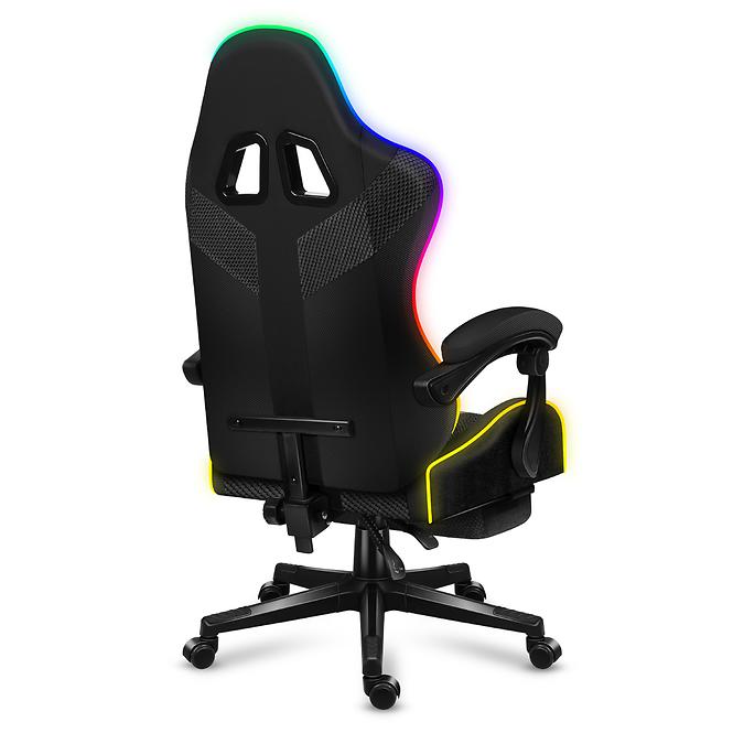 Otočné kreslo pre hráča HZ-Force 4.7 RGB Mesh