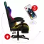 Otočné kreslo pre hráča HZ-Force 4.7 RGB Mesh,13