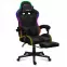 Otočné kreslo pre hráča HZ-Force 4.7 RGB Mesh,2