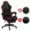 Otočné kreslo pre hráča HZ-Force 4.7 RGB Mesh,21