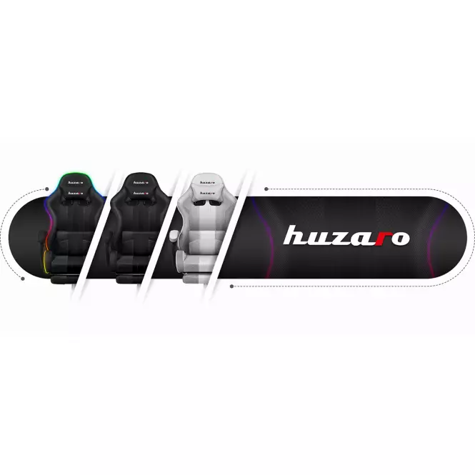 Otočné kreslo pre hráča HZ-Force 4.7 RGB Mesh