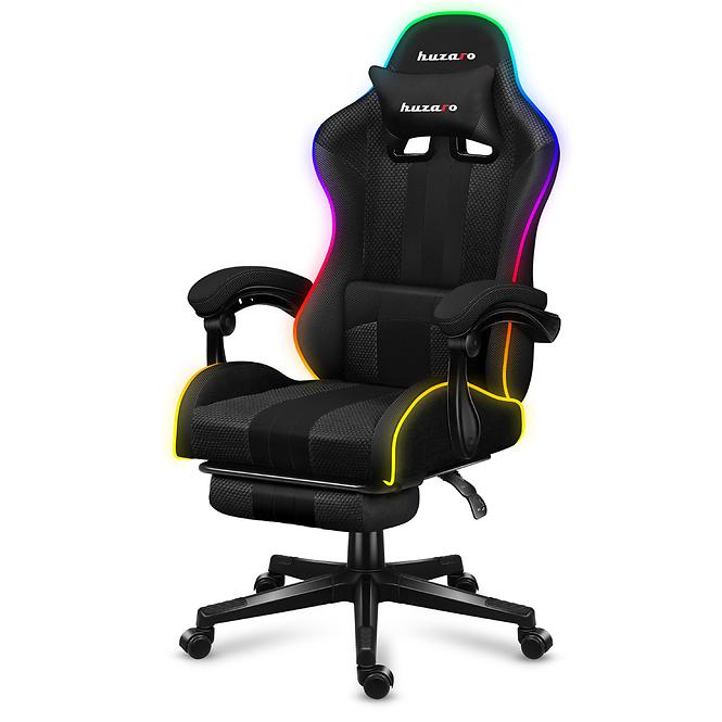 Otočné kreslo pre hráča HZ-Force 4.7 RGB Mesh,4