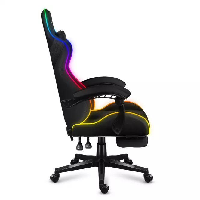 Otočné kreslo pre hráča HZ-Force 4.7 RGB Mesh