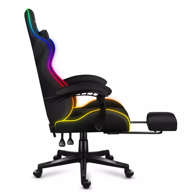Otočné kreslo pre hráča HZ-Force 4.7 RGB Mesh