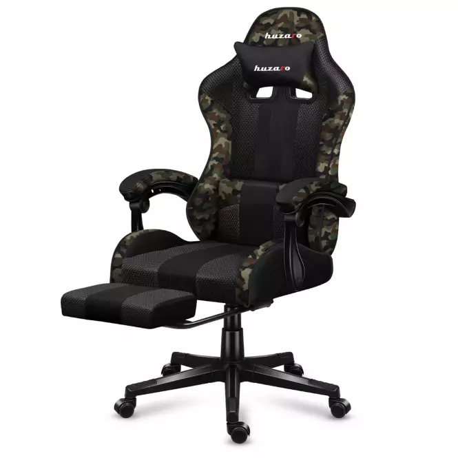 Otočné kreslo pre hráča HZ-Force 4.7 Camo Mesh