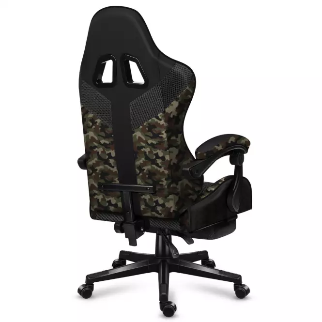 Otočné kreslo pre hráča HZ-Force 4.7 Camo Mesh